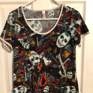 LulaRoe Classic Halloween Tee.